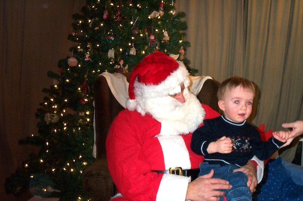 Nick with St Nick (12-04-2004 17:33)