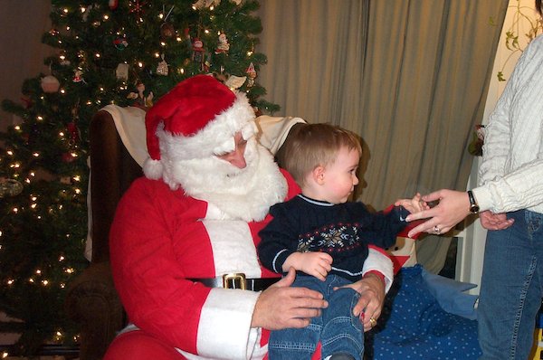 Nick with St Nick (12-04-2004 17:33)