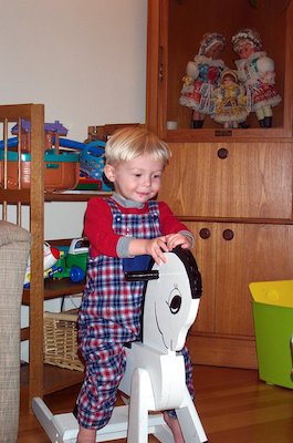 Tim with Horse (02-01-2005 18:40)