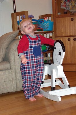 Tim with Horse (02-01-2005 18:41)