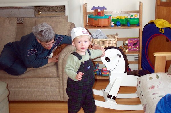 Tim and Grandma (02-24-2005 08:53)