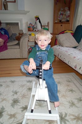 Tim on Horse (03-05-2005 07:00)