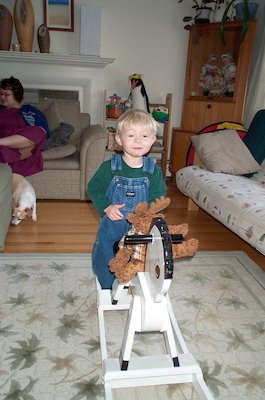 Tim on Horse (03-05-2005 07:01)