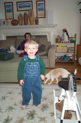 Tim Standing next to Horse (03-05-2005 07:01)