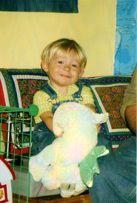 Tim with dragon (03-26-2005)