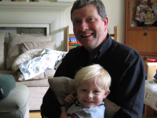 Tim and John playing (06-26-2005 16:51)