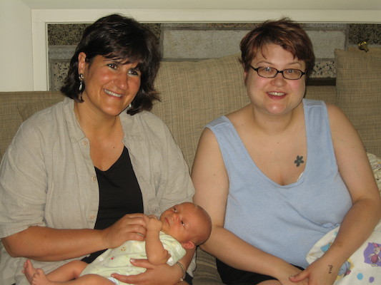 Donna, Cole and Xine (06-26-2005 16:57)